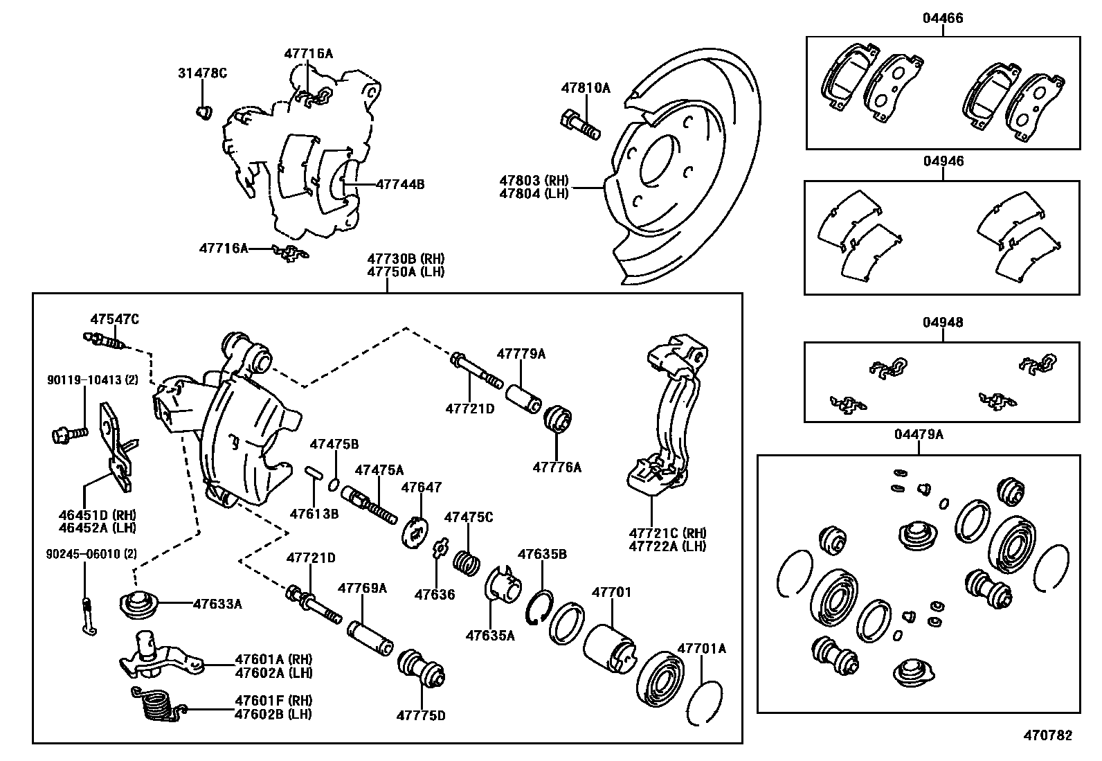 Parts diagram