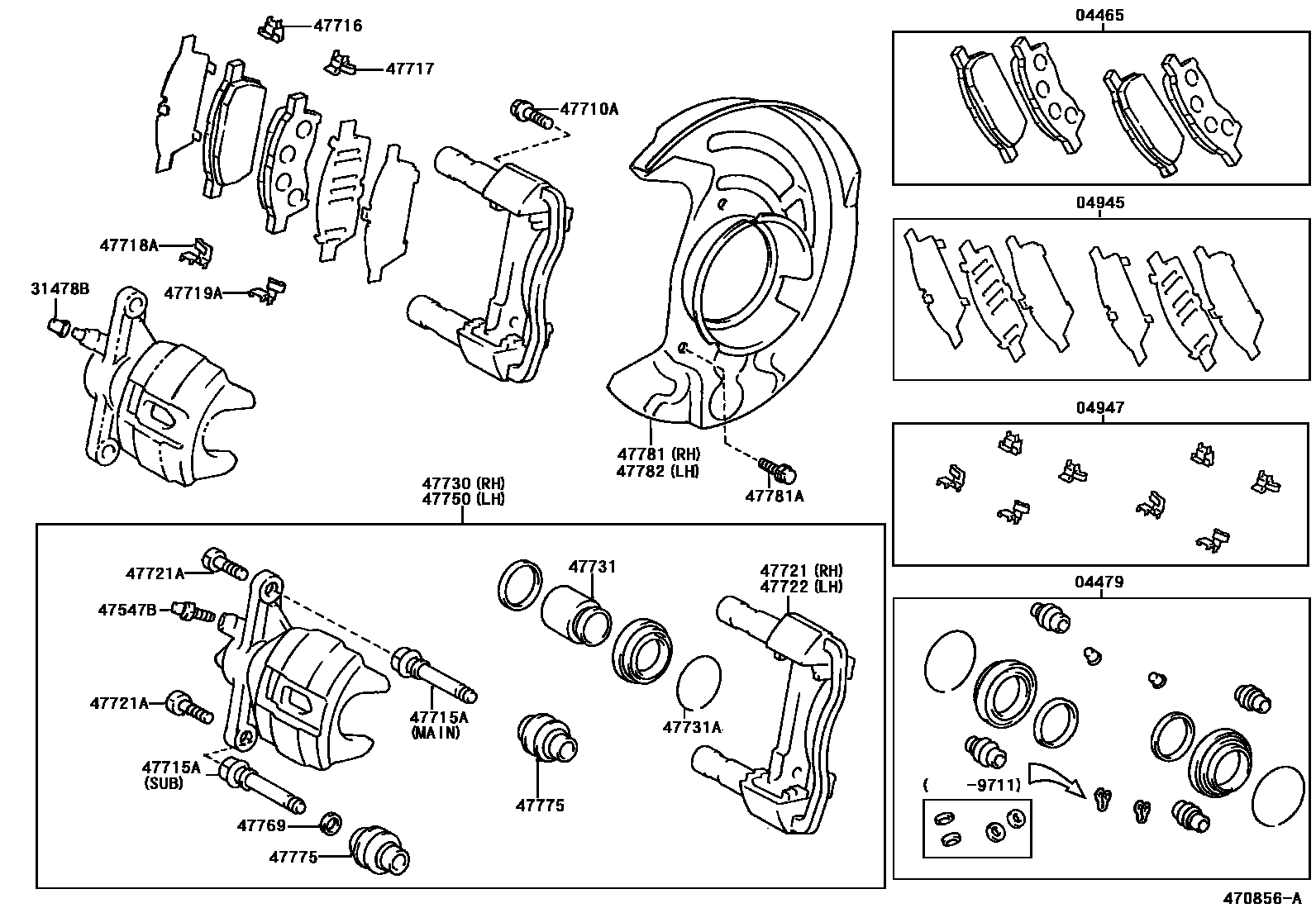 Parts diagram