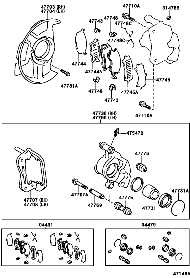 Parts diagram