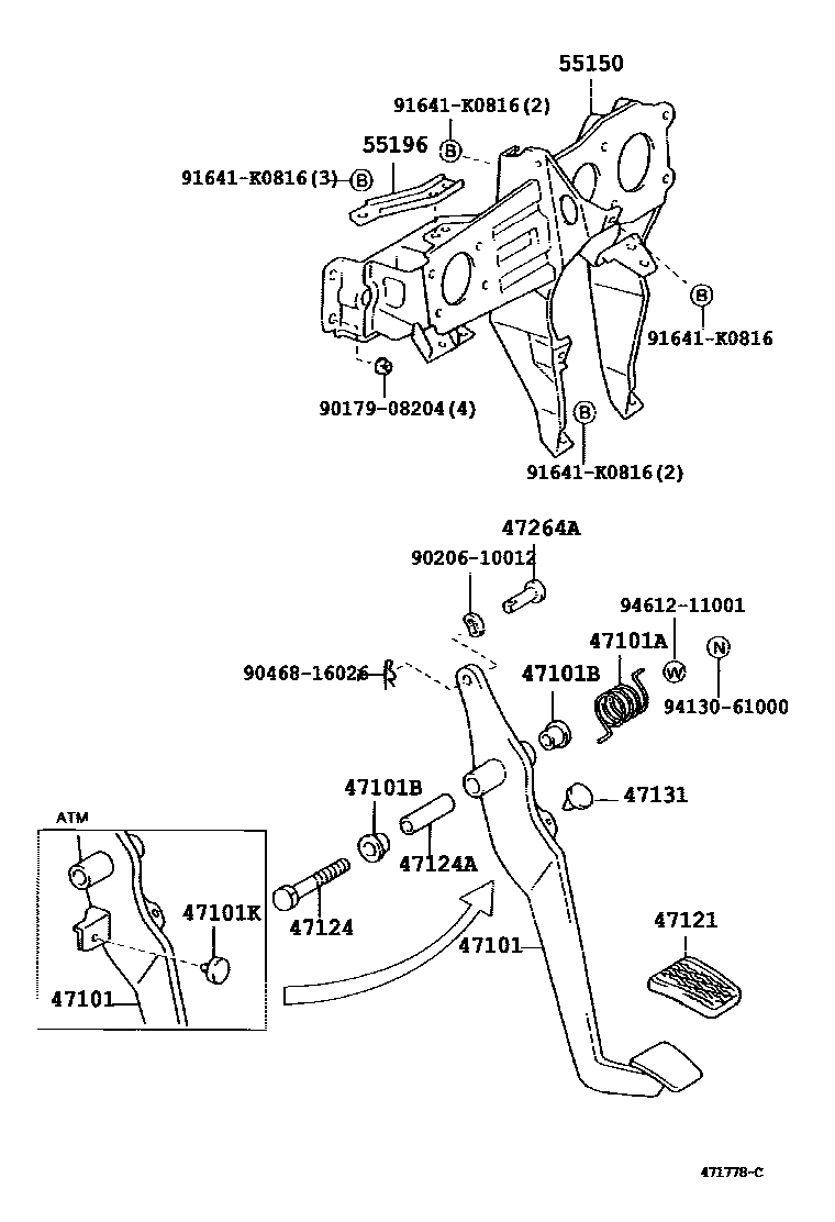 Parts diagram