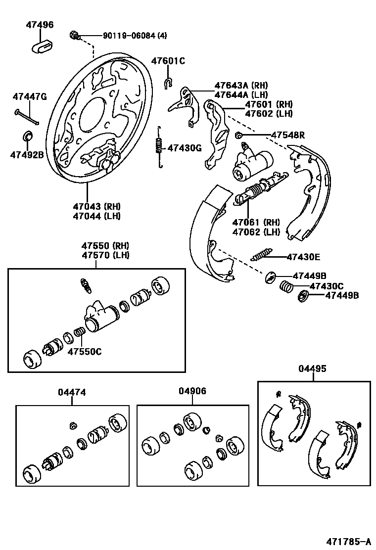 Parts diagram