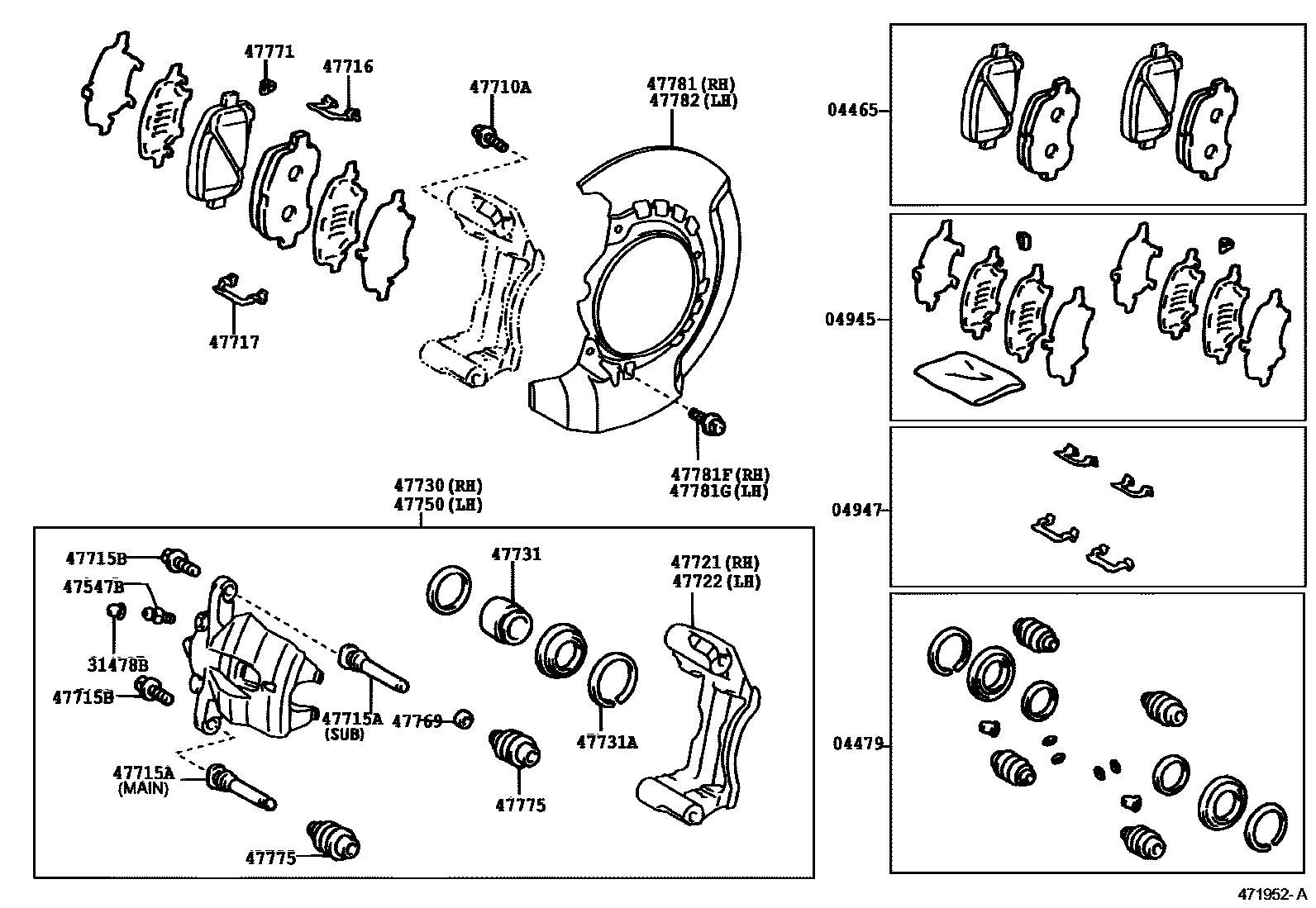 Parts diagram