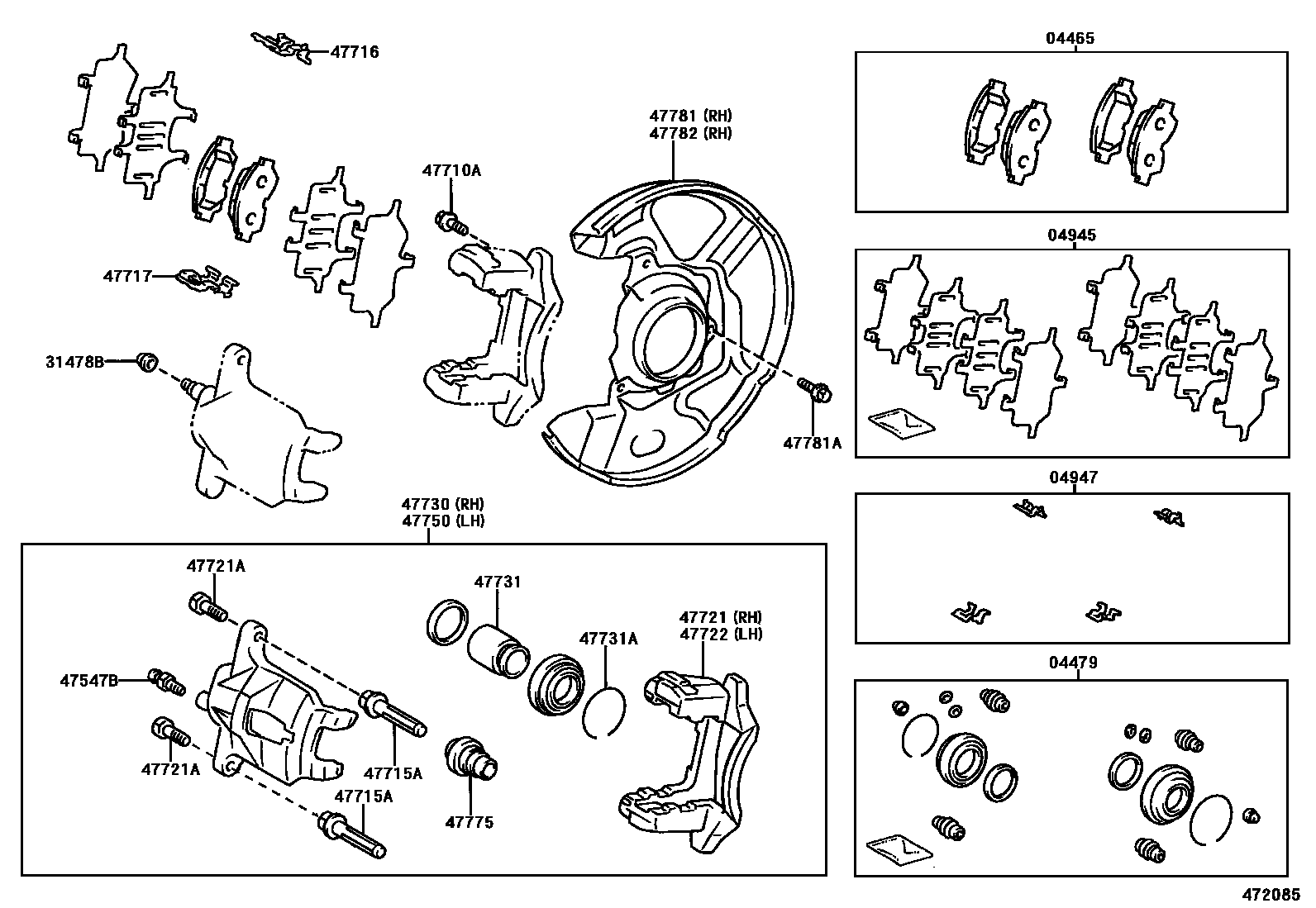 Parts diagram