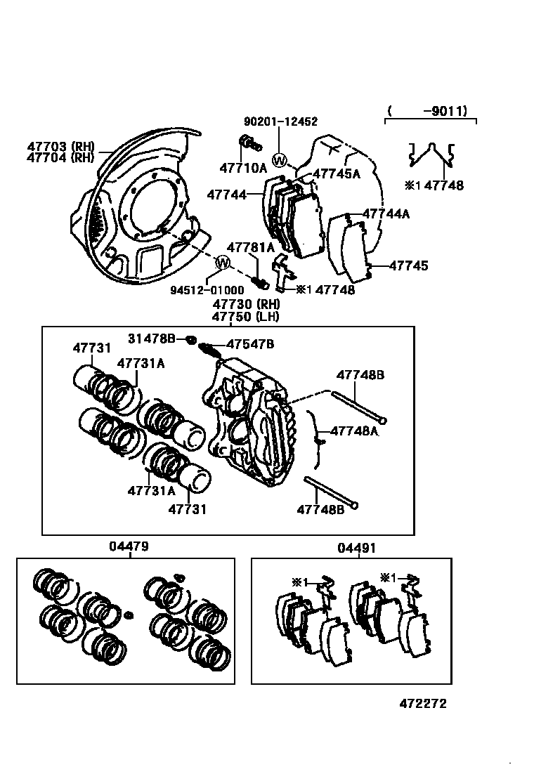 Parts diagram