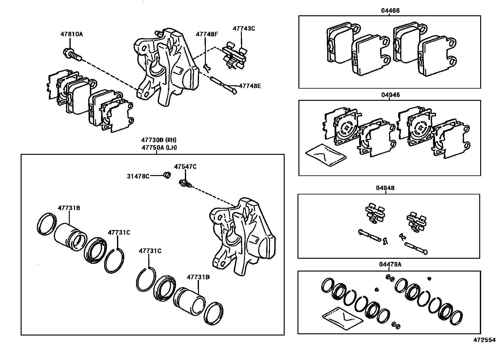 Parts diagram