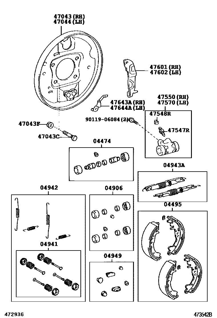 Parts diagram