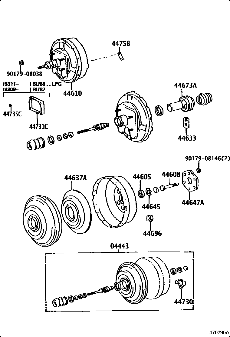 Parts diagram