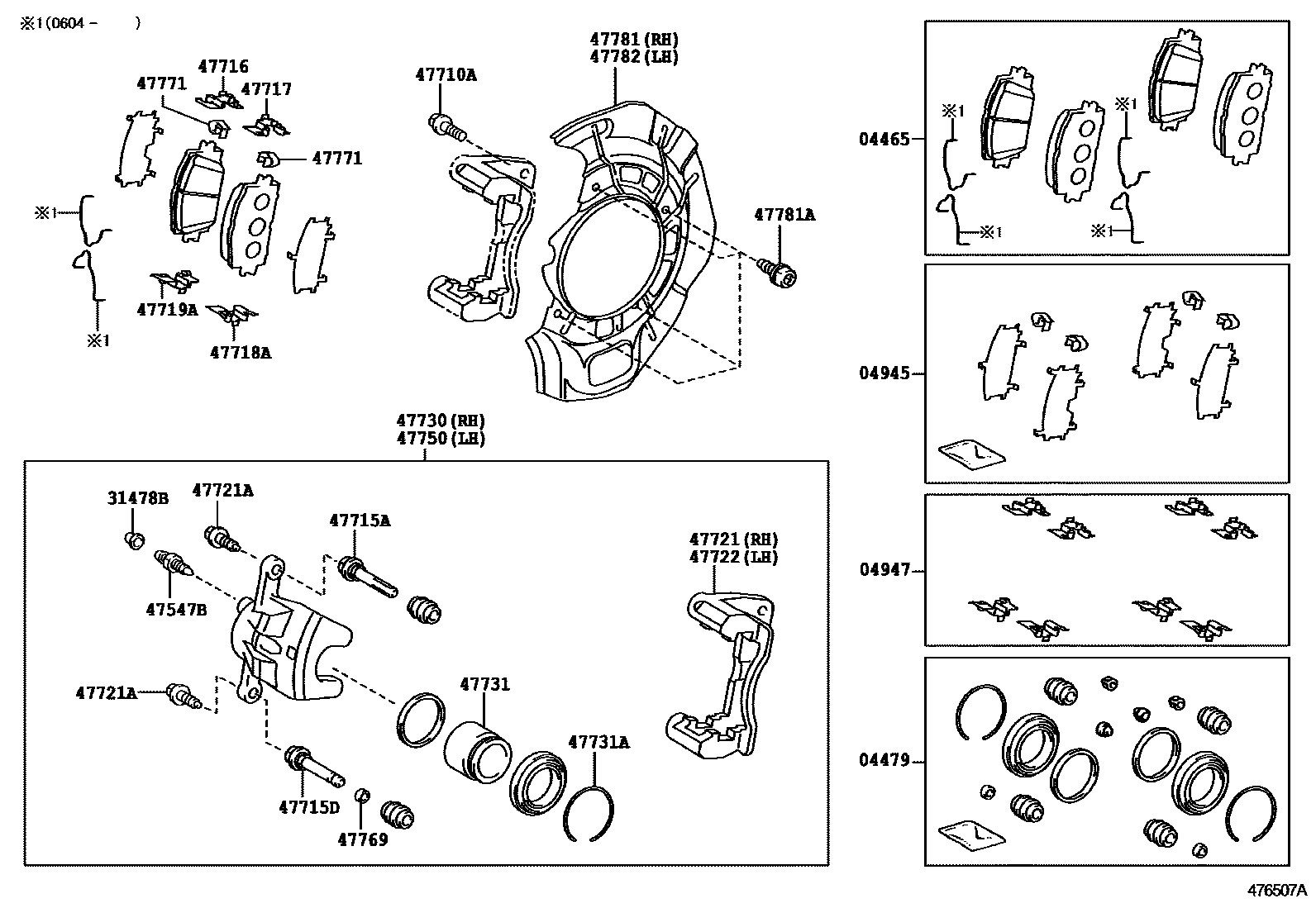Parts diagram