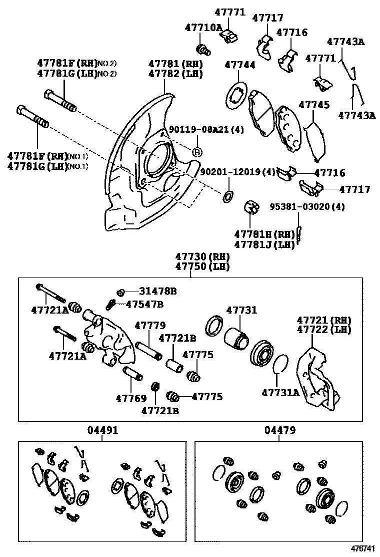 Parts diagram