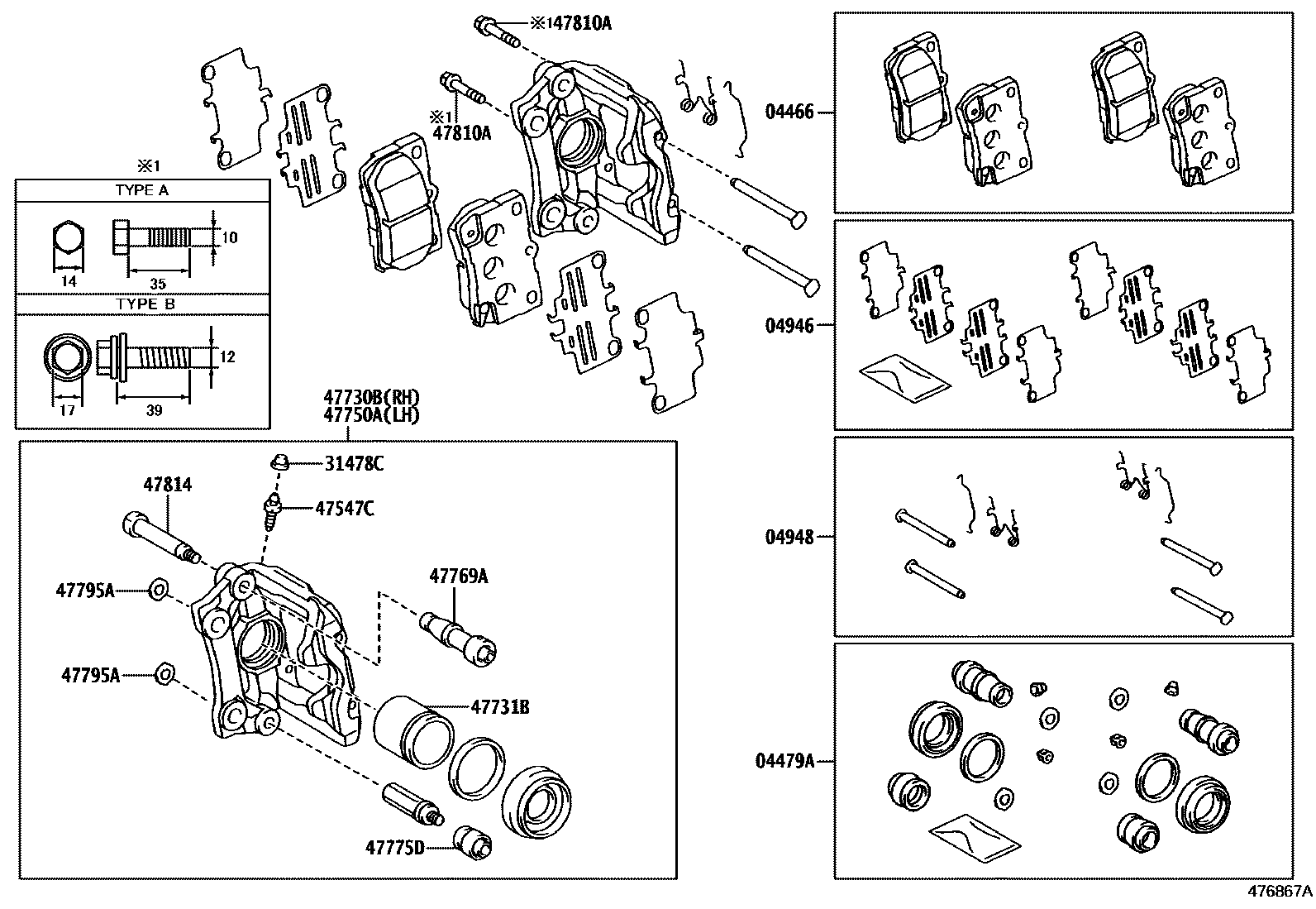 Parts diagram