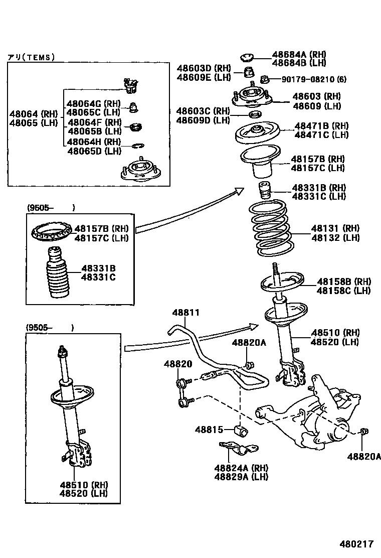 Parts diagram