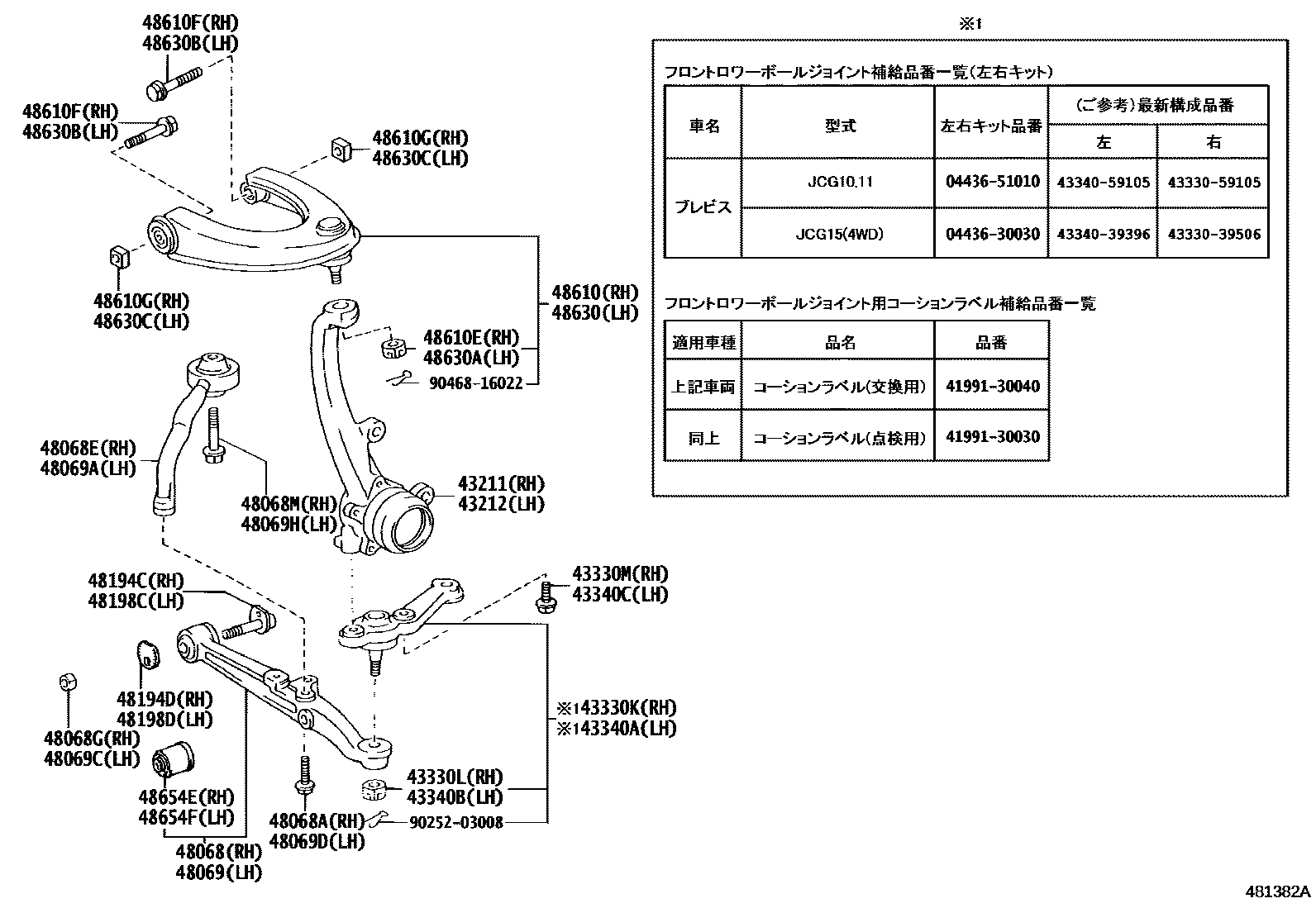 Parts diagram