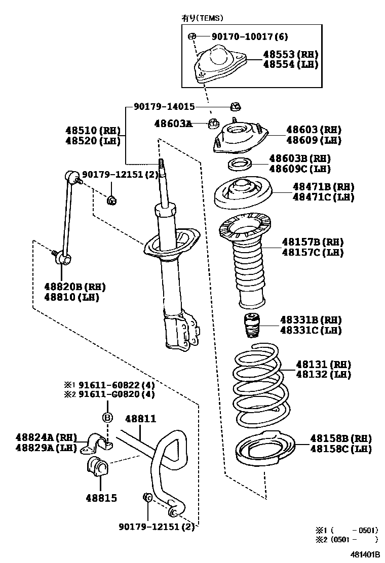 Parts diagram
