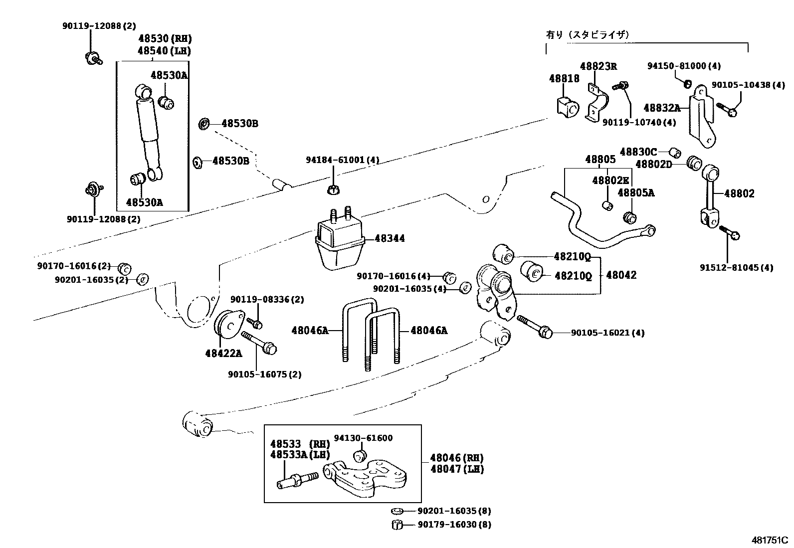 Parts diagram