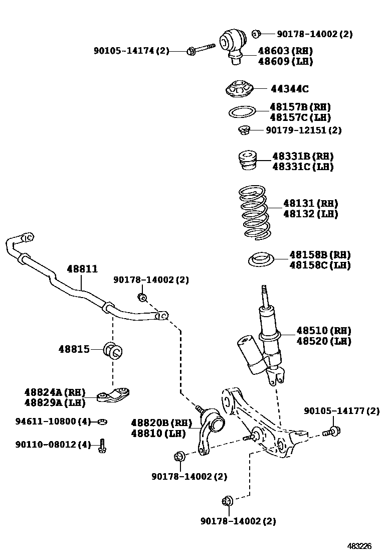 Parts diagram