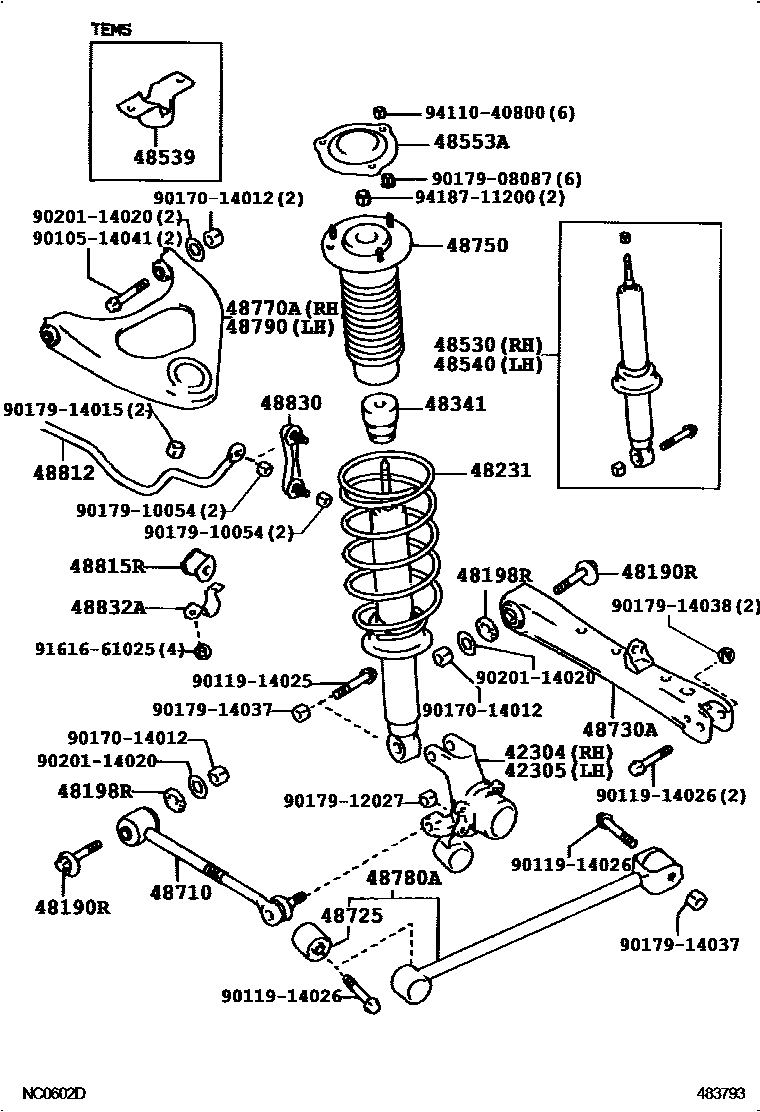 Parts diagram