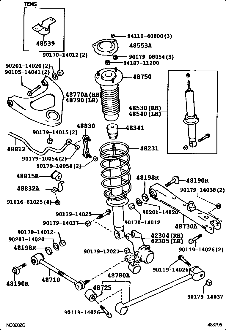 Parts diagram
