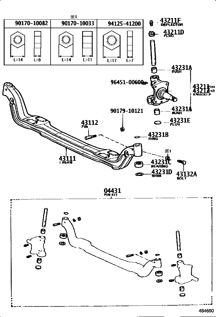Parts diagram