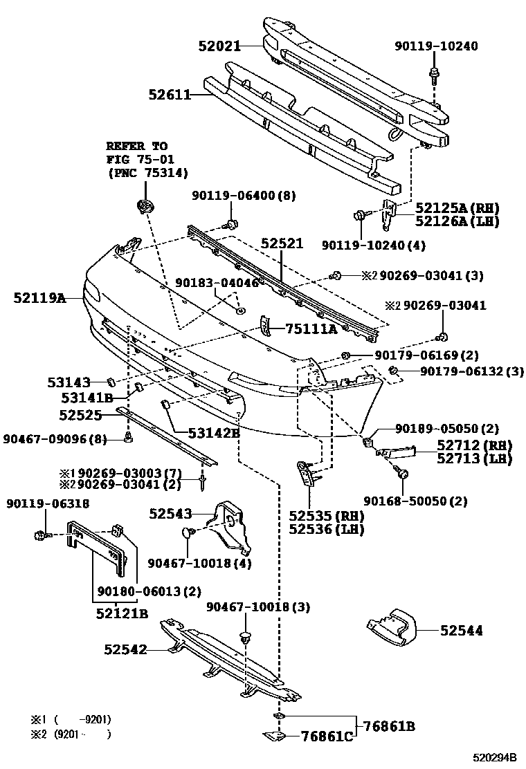 Parts diagram