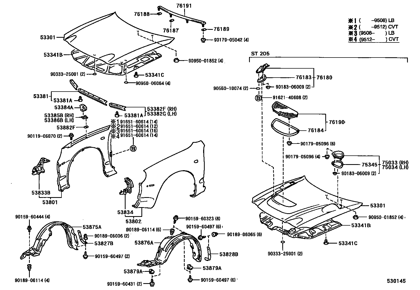 Parts diagram
