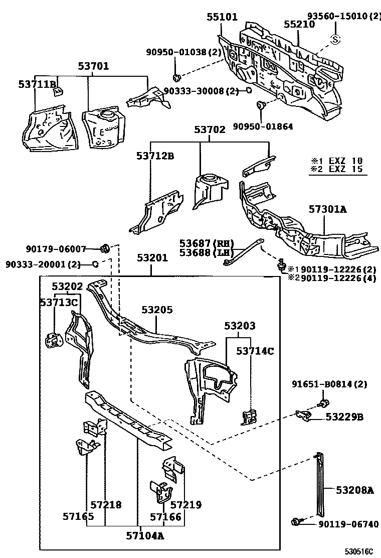 Parts diagram