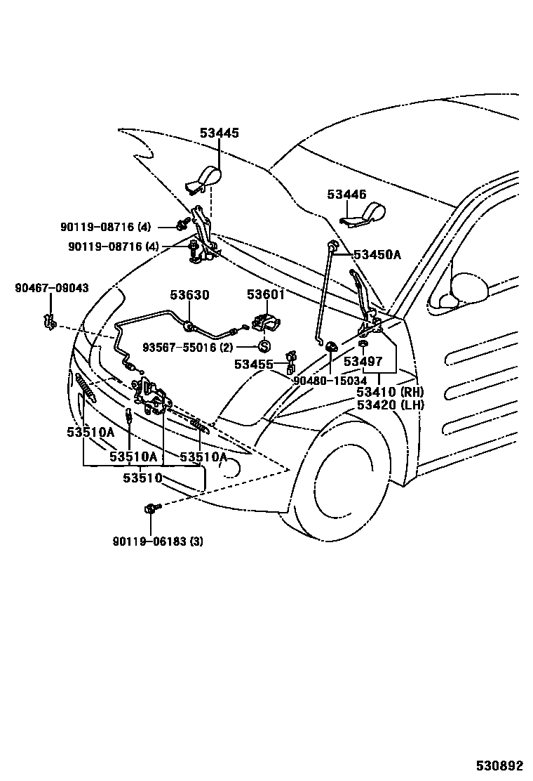 Parts diagram