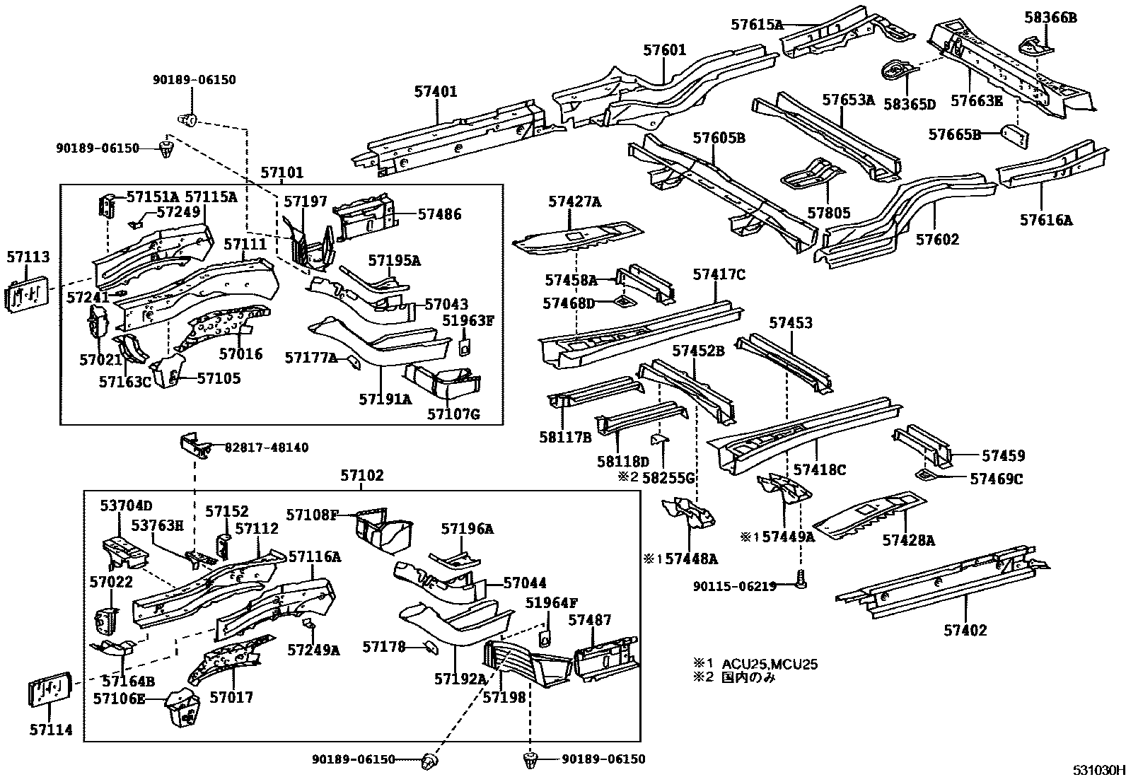 Parts diagram