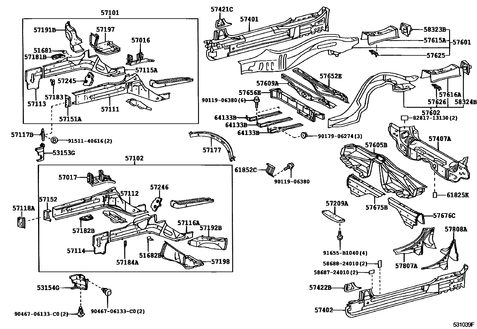 Parts diagram
