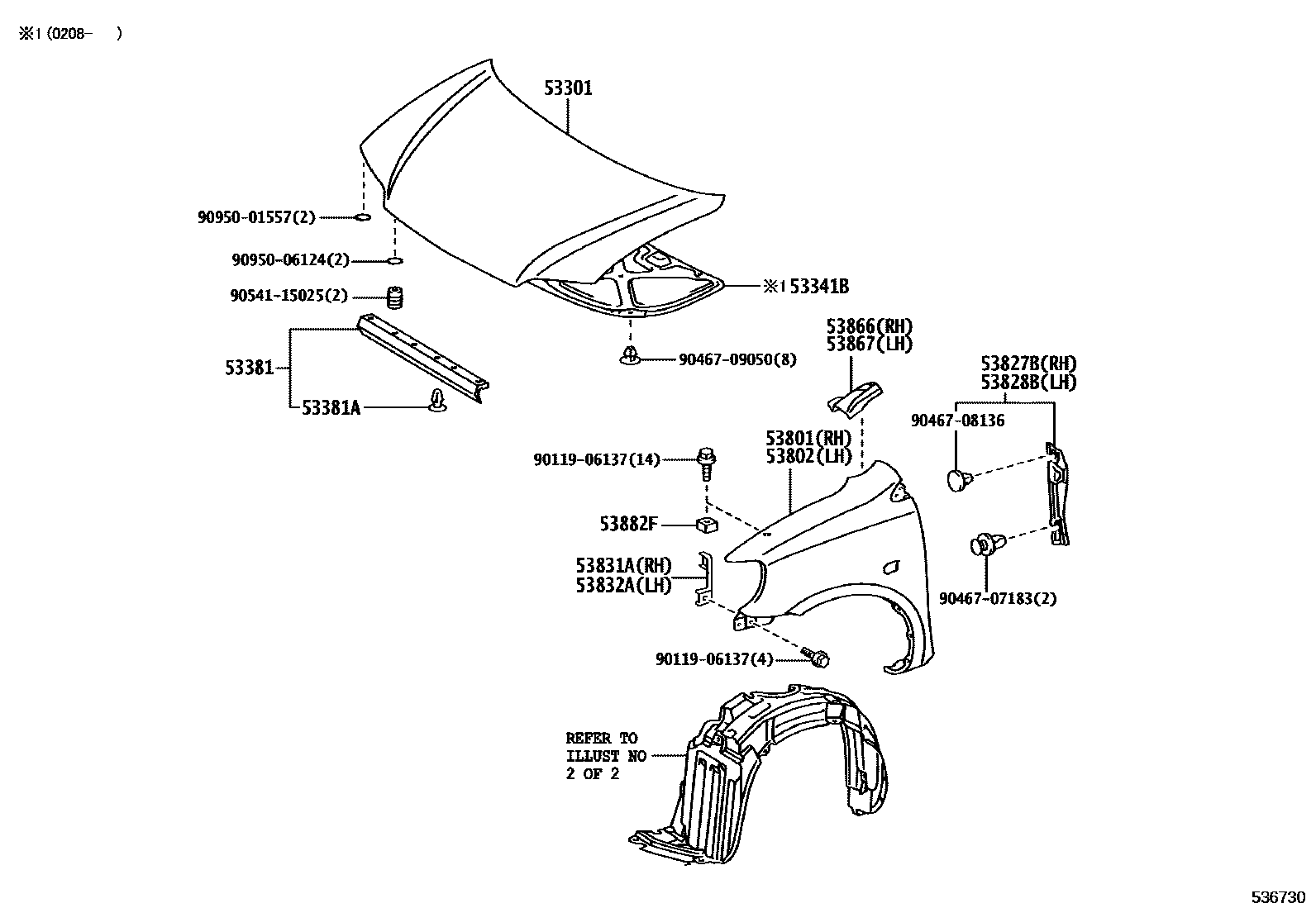 Parts diagram