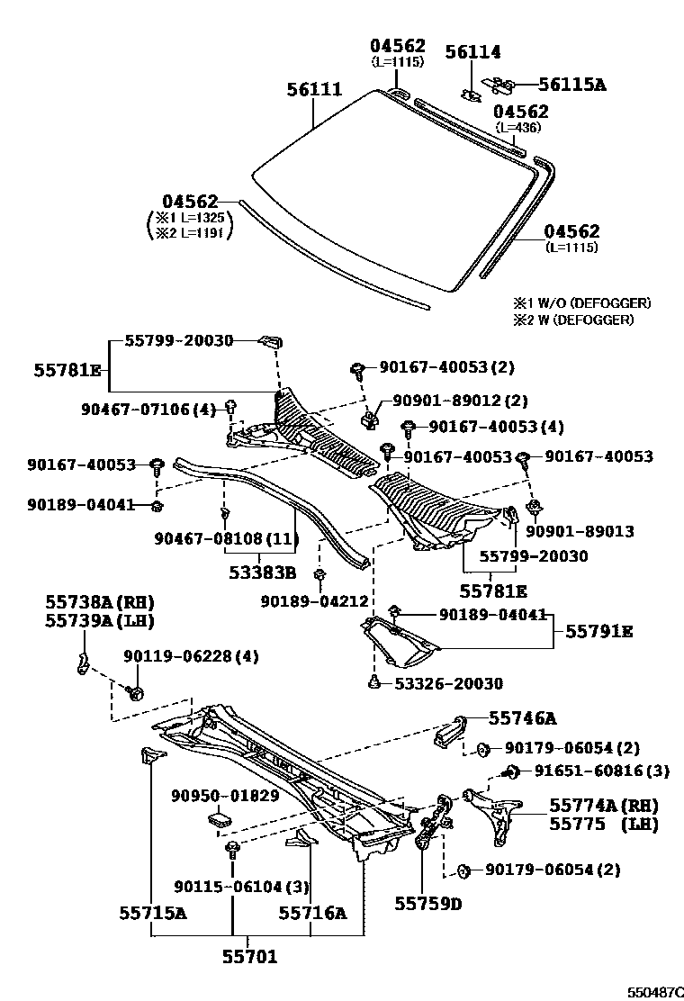Parts diagram