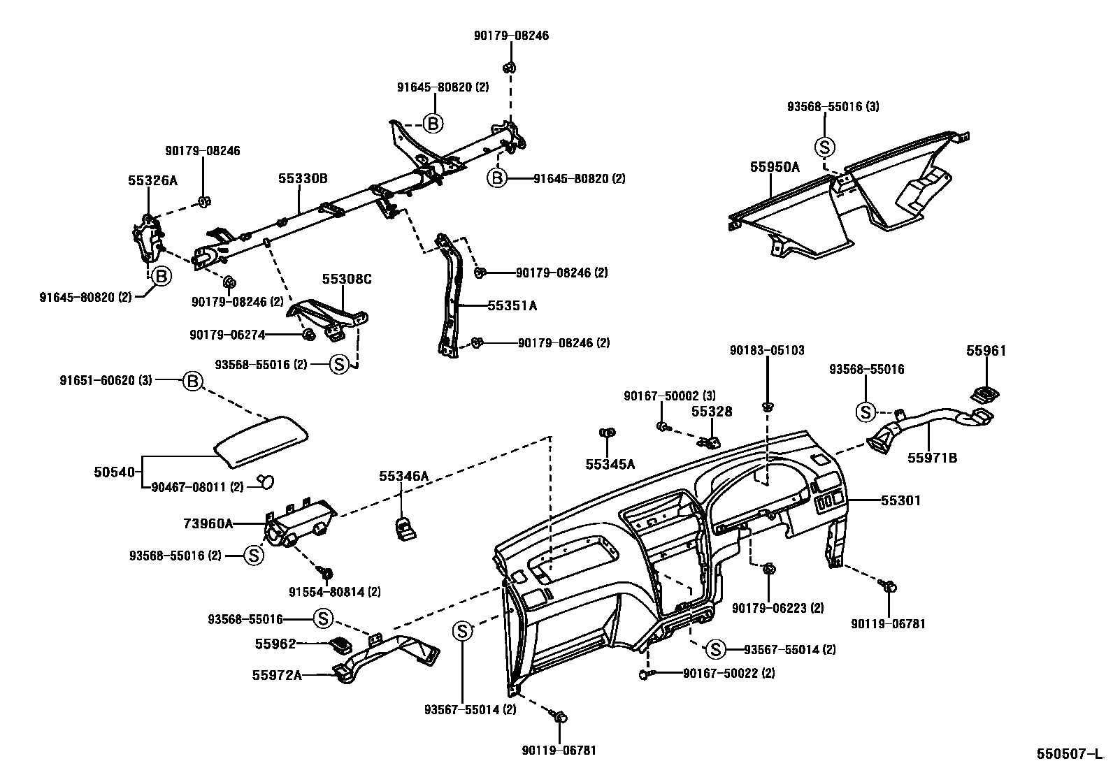 Parts diagram