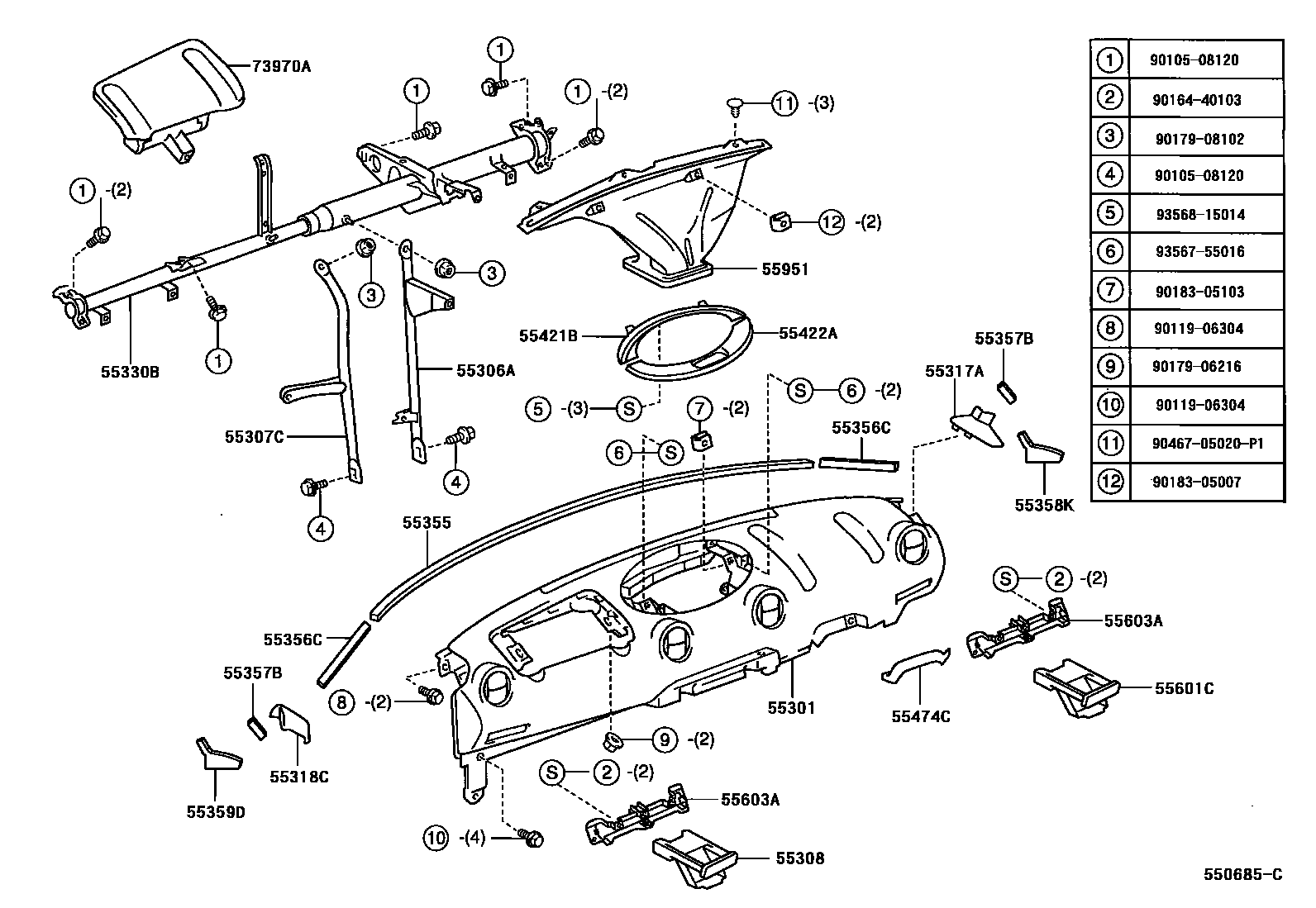 Parts diagram