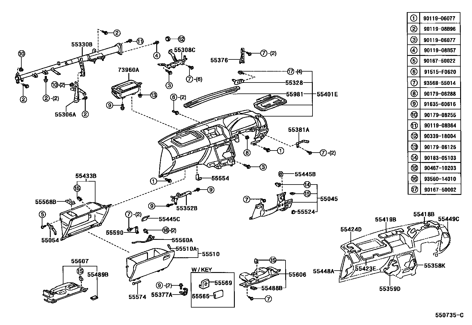 Parts diagram