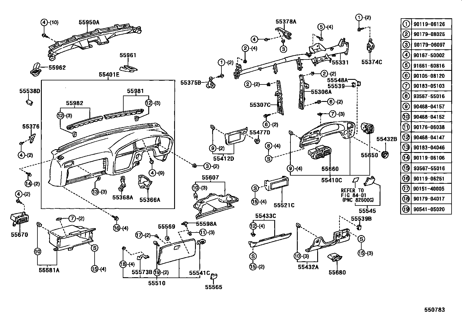 Parts diagram