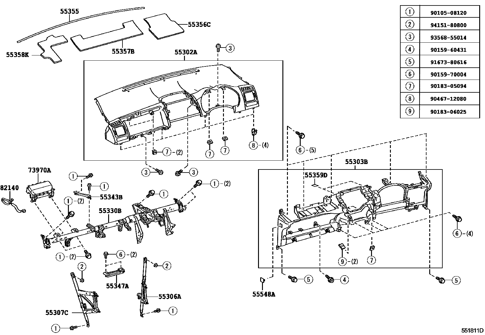 Parts diagram