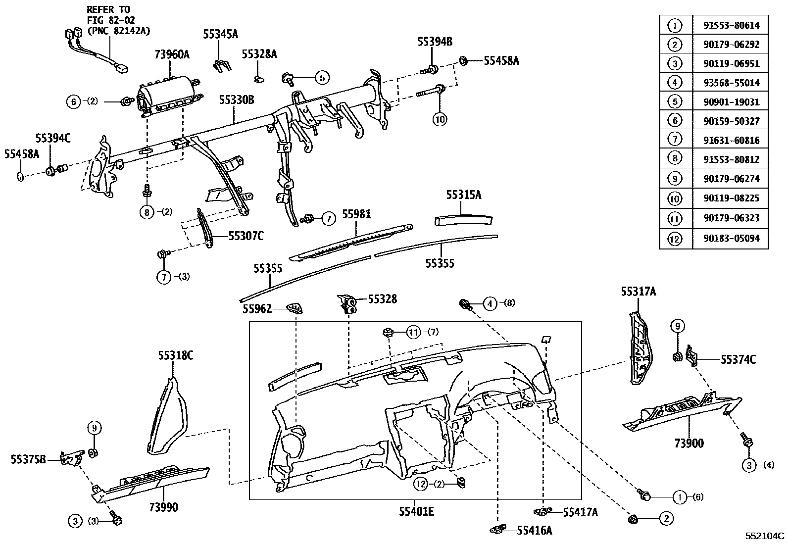 Parts diagram