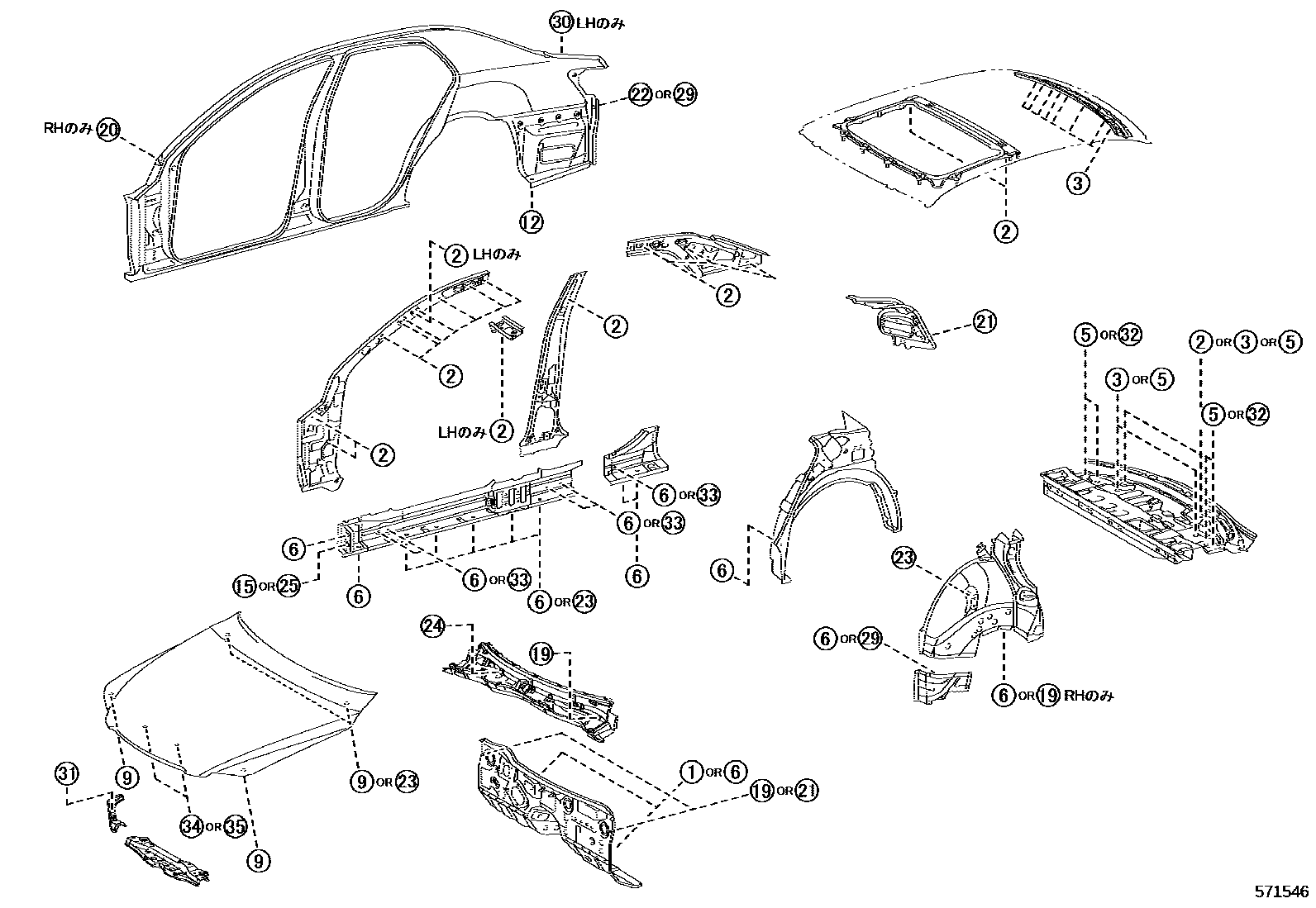 Parts diagram