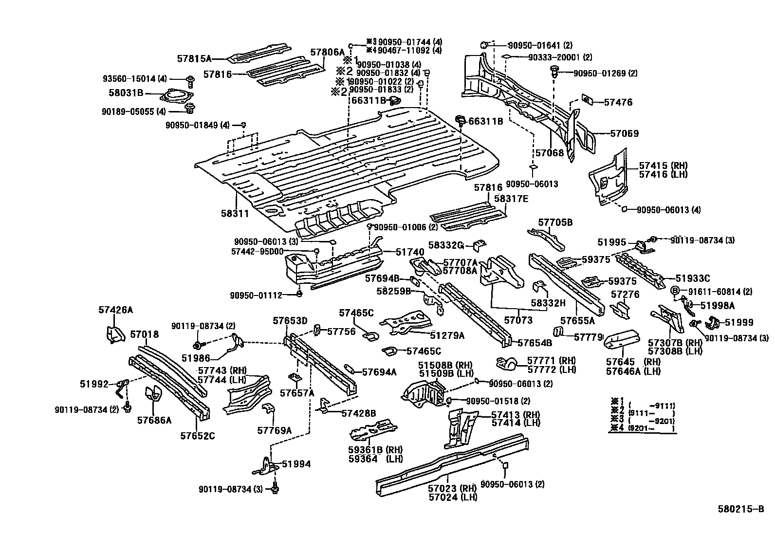 Parts diagram