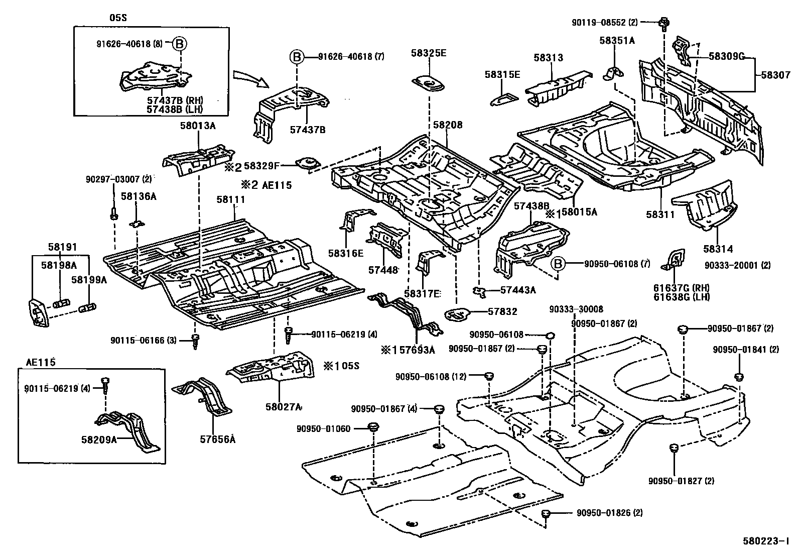 Parts diagram