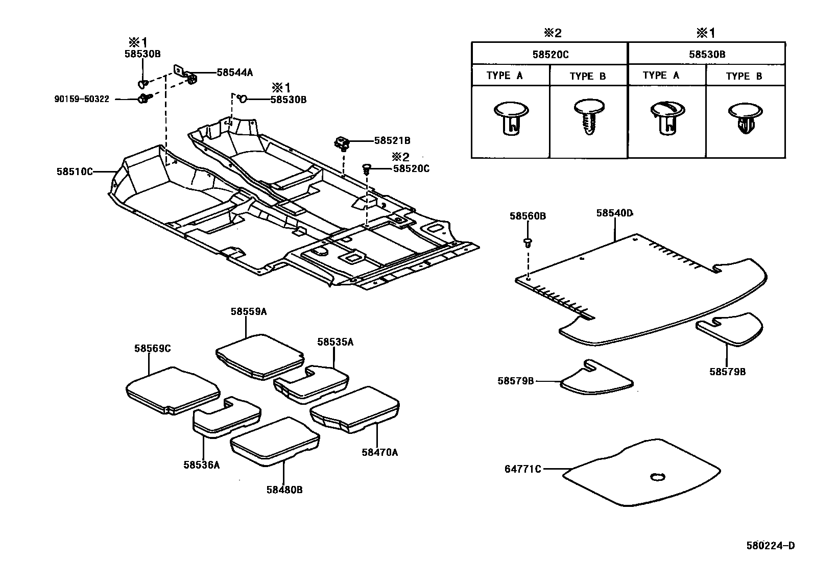 Parts diagram
