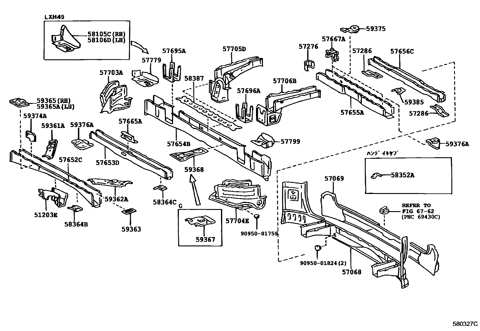 Parts diagram