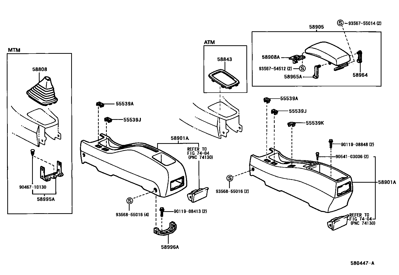 Parts diagram
