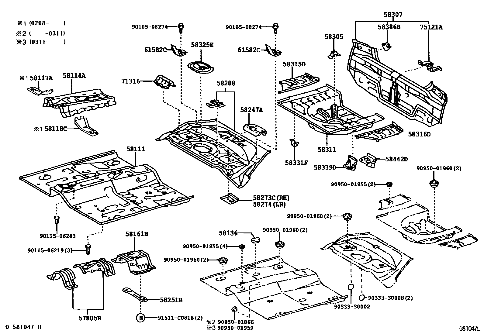 Parts diagram