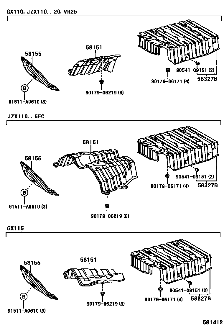 Parts diagram