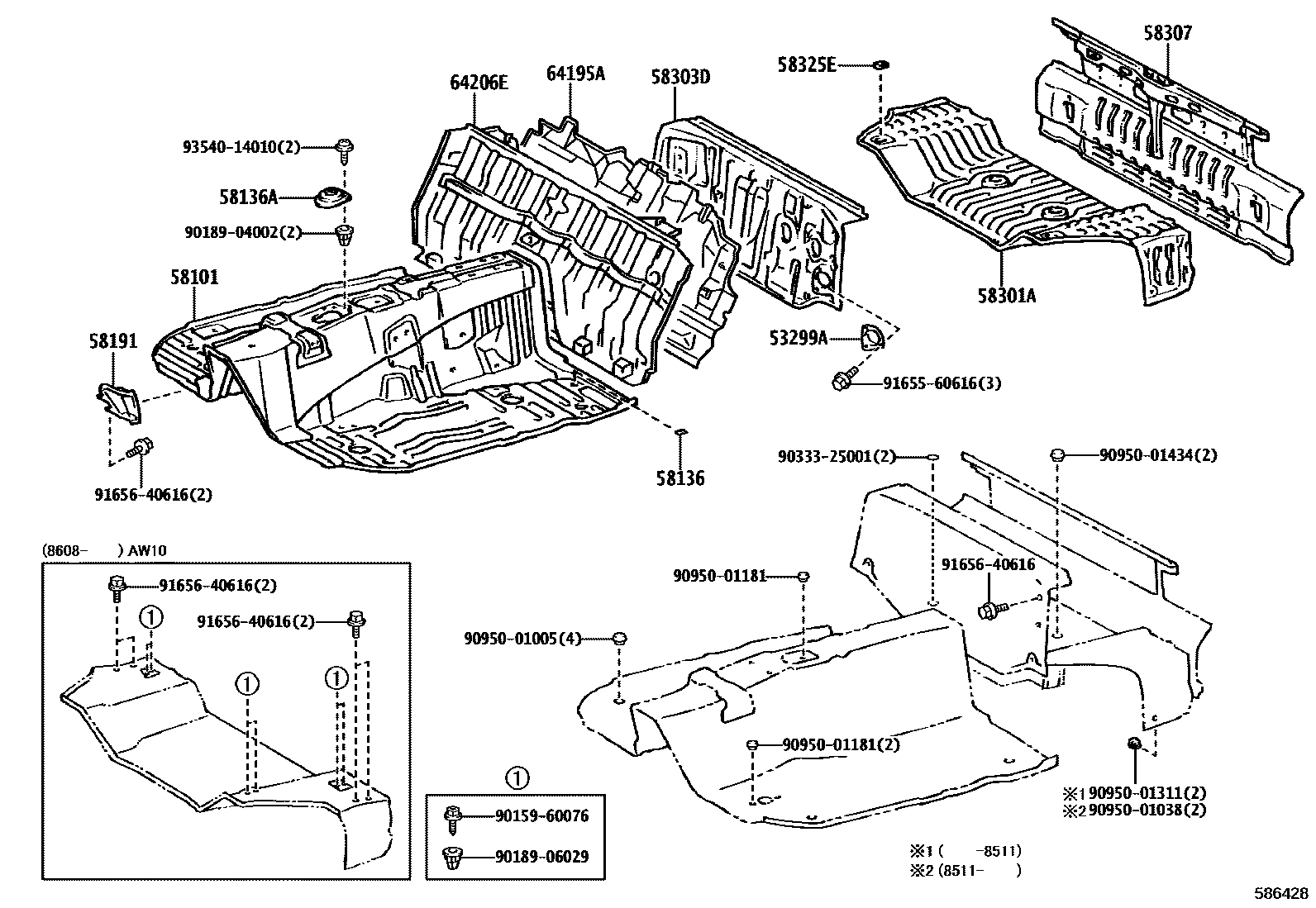 Parts diagram