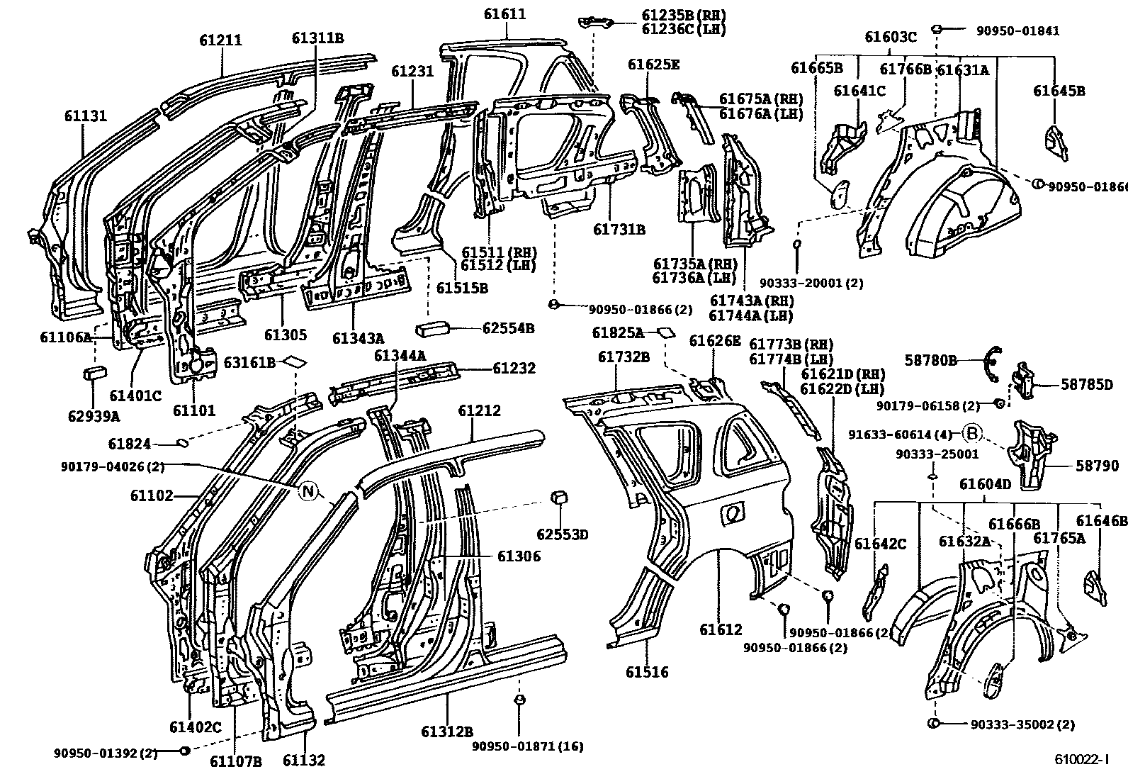 Parts diagram