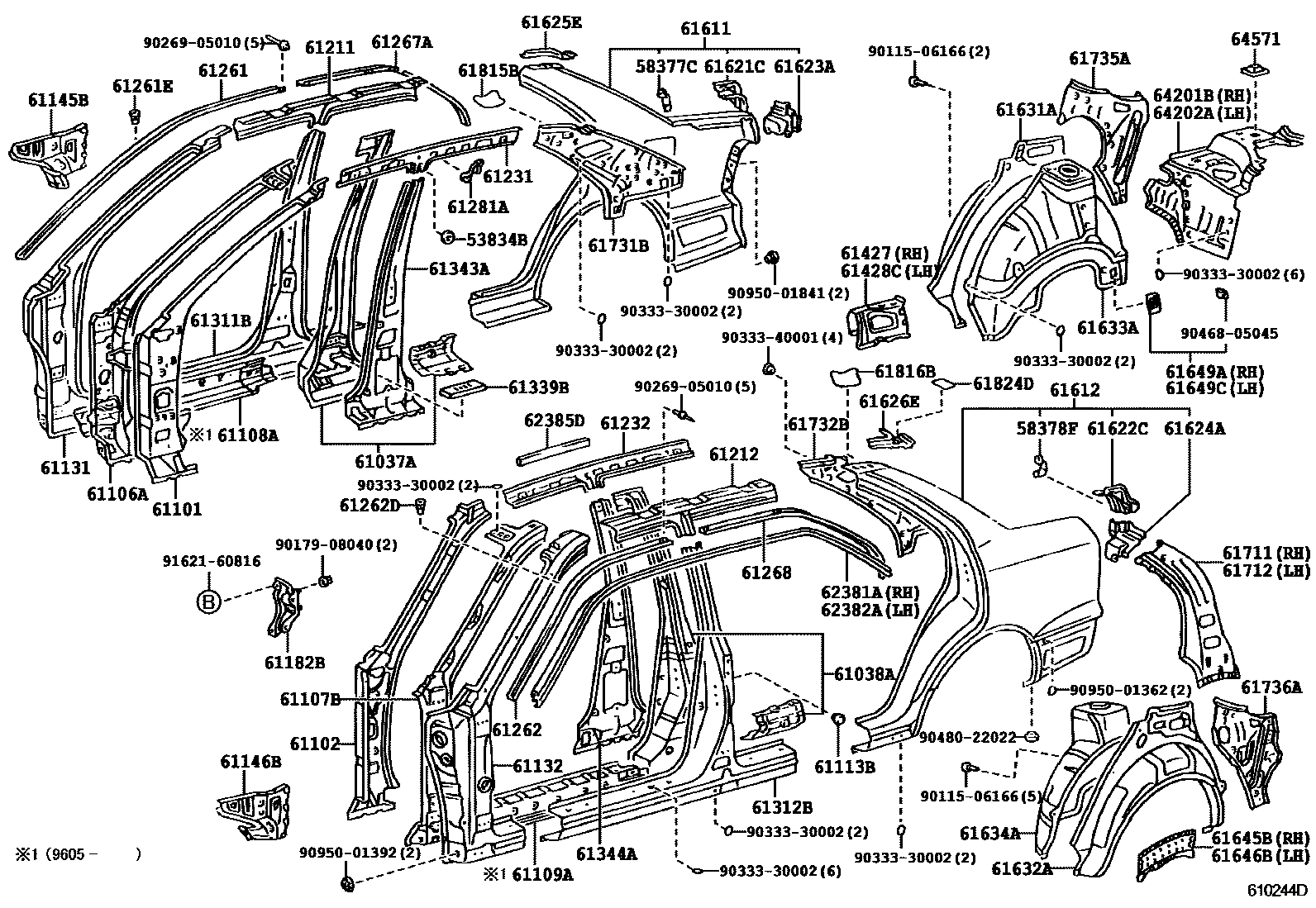 Parts diagram