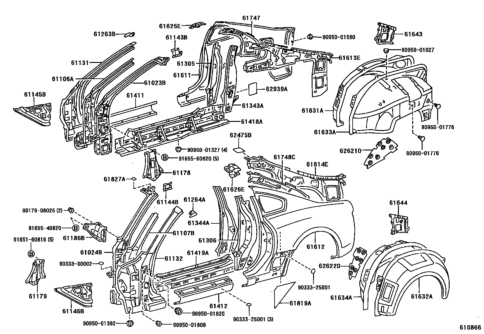 Parts diagram