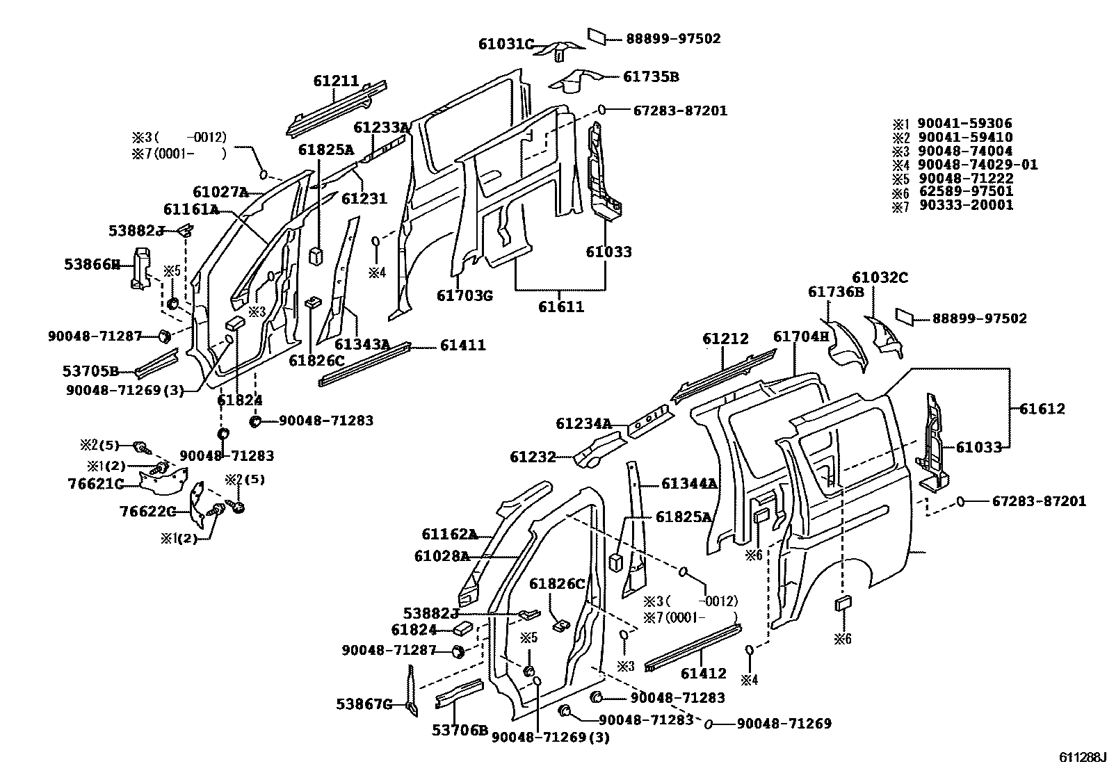 Parts diagram