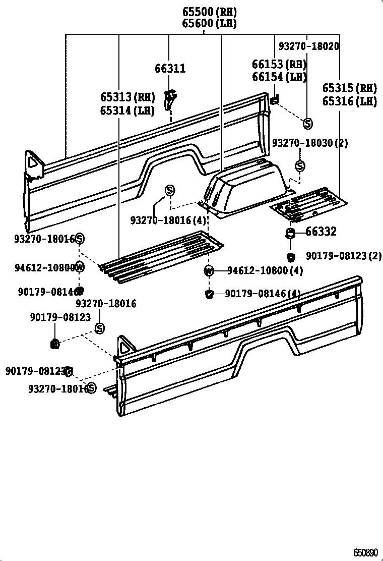 Parts diagram